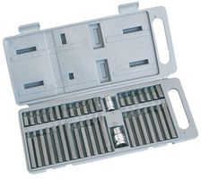 11104040 - Hex, Spline & Torx Special Security Screwdriver Bit Set, 40 Piece