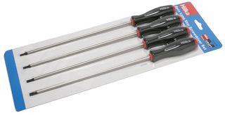 37204000 - 250mm Long Reach Torx Star Screwdriver Set, 4 Piece