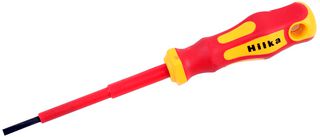 33300075 - 3mm x 75mm VDE Insulated Soft Grip Slotted Screwdriver