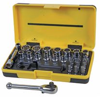 T4654 - 1/4" Pocket Socket Set, 28 Piece