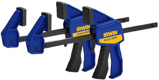 T5462EL7 - 150mm (6") One Handed Light Duty Mini Bar Clamps, 2 Pack