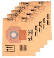 P-70194 - Dust Bags for M Class Wet & Dry Dust Extractor, 5 Pack