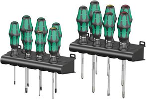 05105630001 - Kraftform Big Pack 300 Screwdriver Set, 14 Piece + 2x Storage Racks