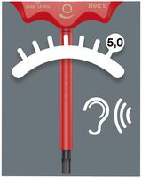 05004980001 - 4mm VDE Insulated Hex Torque Indicator, 5 Nm - 400 i Hex