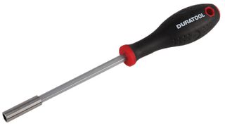 D03438 - 1/4" x 125mm Screwdriver with Magnetic Hex Bit Holder Handle