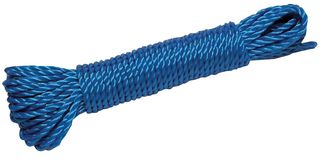84905014 - 6mm x 15m Stranded Polypropylene Rope, Blue