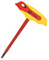 T4422 03 - 3mm x 100mm VDE Insulated T-Handle Hex Key