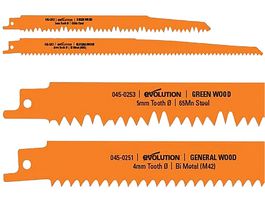 045-0254 - Reciprocating Saw Blades for Wood, 2 Pack