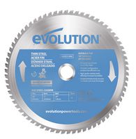 T255TCT-70MS - 255mm x 70T x 25.4mm Thin Steel Mitre Saw Blade
