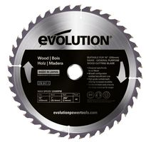 GW255TCT-40 - 255mm x 40T x 25.4mm General Wood Mitre & Table Saw Blade
