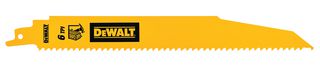 DT90381-QZ - 228mm 6TPI Bi-Metal Wood with Nails & Metal Demolition Reciprocating Saw Blades, 5 Pack