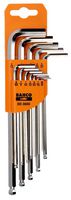 BE-9880 - Ball-End Imperial Hex Key Set, 12 Piece