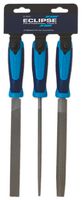 EC-3FILE2 - 8" (200mm) Engineers Second Cut File Set, 3 Piece