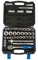 82136 - 1/2" Square Drive Metric / Imperial Socket Set, 41 Piece