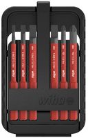43157 - slimBit VDE Insulated Slotted / Pozidriv Screwdriver Bits, 7 Piece