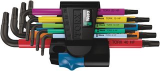05024179001 - 967/9 TX Multicolour HF 1, Torx Key Set with Holding Function, 9 Piece