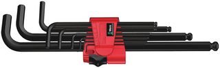 05073596001 - Black Hex-Plus Ball End Hex Key Set, 9 Piece - 950/9