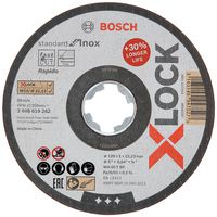 2608619262 - 5" (125mm x 1mm x 22.23mm) Angle Grinder X-LOCK Inox Cutting Disc