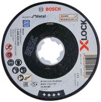 2608619252 - 4 1/2" (115mm x 1.6mm x 22.23mm) Angle Grinder X-LOCK Expert for Metal Cutting Disc
