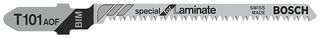 2608636432 - T 101 AOF Special for Laminate Clean Cut Jigsaw Blades, 3 Pack