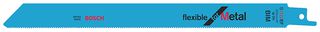 2608656020 - S 1122 EF 225mm 18TPI Flexible for Metal Reciprocating Saw Blades, 5 Pack