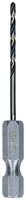 2608577517 - 2mm x 60mm HSS Twist PointTeQ Drill Bit with Hex Shank