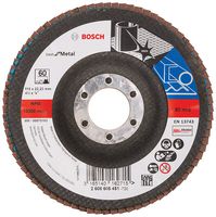 2608605451 - 4 1/2" (115mm x 22.23mm) Angle Grinder 60 Grit Flap Disc