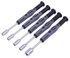 D03474 - 4mm-6mm Precision Hex Nut Driver Set, 5 Piece