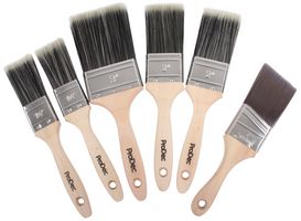 PBPT056 - Trojan Paint Brush Set & Woodworker Brush, 6 Piece