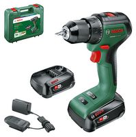 06039D7071 - Universal Drill 18V-60 18V 2x 2Ah Li-Ion Cordless Drill Driver Kit