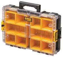 DWST83394-1 - DS100 ToughSystem 2.0 Clear Lid Organiser with 10 Compartments