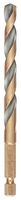 DT20612-QZ - 8mm x 117mm Hex Shank Black & Gold Drill Bit