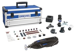 F0138260JG - 8260 12V Max 3Ah Li-Ion Cordless Rotary Multi-Tool Kit, 5 Attachments & 65 Accessories