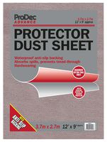 CRPR129 - 2.7m x 3.7m (9ft x 12ft) Water Resistant Protector Dust Sheet