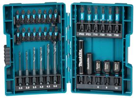B-66896 - Impact Black Drill & Screwdriver Bit Set, 33 Piece