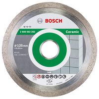 2608602202 - 5" (125mm x 1.6mm x 22.23mm) Angle Grinder Diamond Tile & Ceramic Cutting Disc