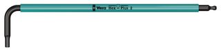 05022602001 - 2mm x 101mm Multi-Colour Ball End Hex Key