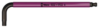 05022204001 - 8mm x 195mm Multi-Colour Ball End Hex Key