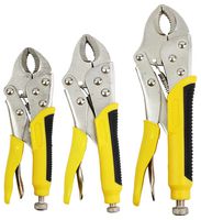 18741 - Curved Jaw Locking Pliers Set, 3 Piece