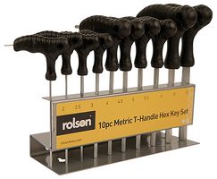 40320 - Metric T-Handle Hex Key Set, 10 Piece