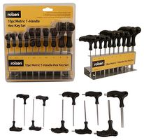 40320 - Metric T-Handle Hex Key Set, 10 Piece