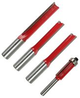 48578 - TCT Kitchen Worktop Router Cutter Bit Set, 4 Piece
