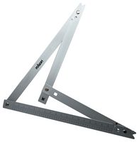 50901 - 1.2m Aluminium Folding Square