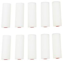 61129 - 4" (100mm) Mini Paint Roller Foam Sleeves, 10 Piece