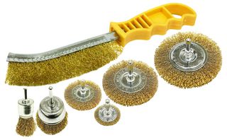 24895 - Wire Brush Set, 7 Piece
