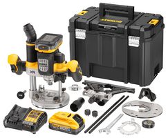 DCW620H2-GB - 18V XR 2x 5Ah Powerstack Batteries Li-Ion Cordless 1/2" Plunge Router Kit