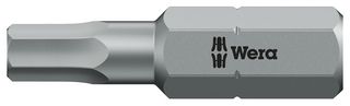 05056303001 - 1.5mm x 25mm Hex Screwdriver Bit