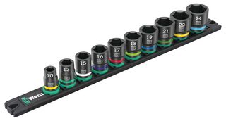 05005451001 - 3/8"  Impaktor Socket Set with Magnetic Socket Rail, 10 Piece