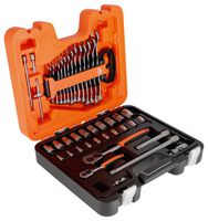 S410 - 1/4" and 1/2" Square Drive Socket & Spanner Set