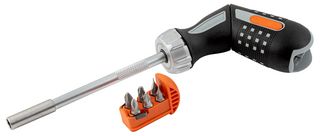 80850P - Pistol Handle Ratchet Screwdriver Set